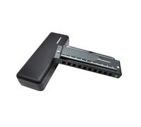Armonica Per Adulti Armonica Blues In Do A 10 Fori Per Amanti Della Musica Scala Diatonica(Black)