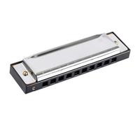 Armonica Per Adulti Armonica Diatonica A 10 Fori E 20 Note In Acciaio Inossidabile Con Copertura In Do Maggiore