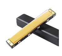 Armonica Per Adulti Armonica Polifonica A 24 Fori Con Chiave In Do E 28 Accenti Per La Pratica Quotidiana E Le Esibizioni(Type 10)