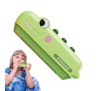 Armonica per adulti Harmonica Harmonica per forma di squalo - giochi di apprendimento prescolare lavabili, giocattoli musicali multifunzionali per un gioco creativo