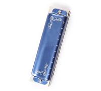 Armonica per arpa blues diatonica a 10 fori con scatola, tono standard, liscio e melodioso Armonica Per Principianti (Color : F)