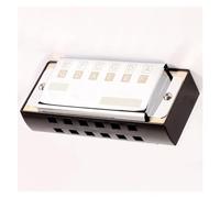 Armonica per basso a 10 fori con chiave C con borsa in argento Strumento armonica per ensemble professionale Set Di Armonica