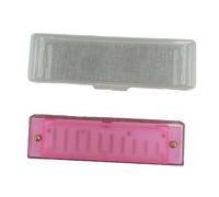 Armonica Per Principianti Armonica A 10 Fori Per Principianti Amanti Della Musica E Per Esercitarsi Con Lo Strumento(Pink)