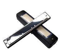 Armonica Per Principianti Armonica A Bocca 24 Didattica 24 Fori 48 Ance Tremolo Armonica Strumenti Musicali Chiavi C Ance In Ottone(Key-C sharp)