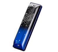 Armonica Per Principianti Armonica A Bocca Diatonica 12 Fori Armonica Professionale Instrumentos Blues Starry Sky Strumenti Musicali(E Tone)