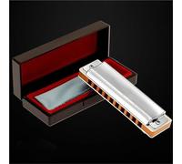 Armonica Per Principianti Armonica A Bocca Key Of C 10 Fori Armonica Diatonica Blues Professionale Per Principianti(F SHAPE)