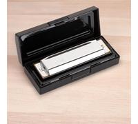 Armonica Per Principianti Armonica Blues A 10 Fori Pianoforte Accordato In Do Per Principianti E Adulti Per Iniziare Con L'armonica Blues A 10 Fori(Silver)