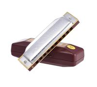 Armonica Per Principianti L'armonica Diatonica A 10 Fori E 20 Note Con Chiave F/G È Adatta Ai Principianti.(A)