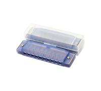 Armonica Per Principianti Strumento musicale armonica a 10 fori per gli amanti della musica(Blue)