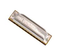 Armonica per Studenti Armonica Diatonica Silver Standard 10 Fori Strumento Musicale Per Arpa Per Principianti (Color : B key)