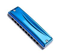 Armonica per Studenti Strumenti Musicali Professionali Per Arpa A 10 Fori Con Armonica A Pettine In ABS Diatonico (Color : Key of D)