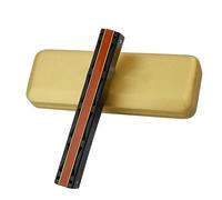 Armonica per Studenti Tremolo Nero A 22 Fori Armonica Ance In Bronzo Fosforoso Strumento Per Arpa Con Piastra Di Ispessimento Chiave C (Color : G Key)