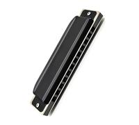 Armonica Pettine in alluminio per armonica diatonica blues a chiave C a 12 fori adatto ai principianti