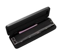 Armonica polifonica a 24 buche per principianti per performance professionali da adulti(Black)
