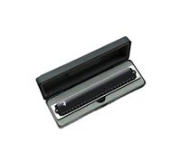 Armonica Polifonica A 24 Fori Adatta Per Suonare E Fare Pratica Nella Tonalità Di Si E In Altri Toni armonica Strumento Professionale(Black,A Key2)