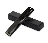 Armonica Polifonica Didattica A 24 Fori In Do Strumento Musicale Professionale Colorato armonica Strumento Professionale(24 C black)
