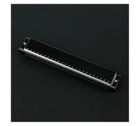 Armonica Polifonica in Do a 24 buche Introduzione all'insegnamento Principiante Blues per adulti(Black)