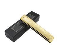 Armonica Polifonica Originale A 21 Fori In Tonalità Di Do Strumento Professionale Dorato armonica Strumento Professionale(CmKey)