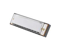 Armonica Principianti Armonica A Bocca In Metallo A 10 Fori Strumento Portatile 20 Toni Sol Maggiore