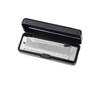 Armonica Principianti Armonica A Bocca Portatile A 10 Fori E 20 Note Strumento Facile Da Imparare Adatta Ad Adulti Principianti(Silver)