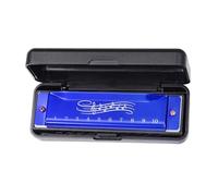 Armonica Principianti Mini Armonica Portatile A 10 Fori E 20 Toni Facile Da Imparare(Blue)
