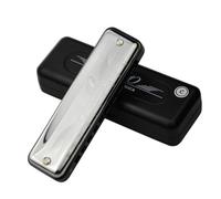 Armonica Professionale 10 Armoniche Blues In Do A Grandezza Naturale Strumento Musicale Professionale