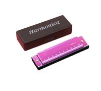 Armonica Professionale Amanti Della Musica Professionisti Che Suonano L'armonica A 10 Fori E 10 Toni(Purple)
