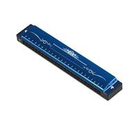 Armonica Professionale Armonica A Bocca Diatonica A 24 Fori In Do Polifonica Livello Professionale(R3 Blue)