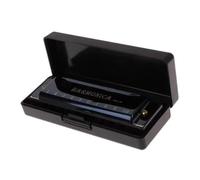 Armonica Professionale Armonica Diatonica A Dieci Fori Con Tasto C Bellissimo Aspetto(Black)