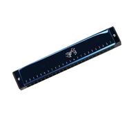 Armonica Professionale L'armonica Polifonica A 24 Fori Ha Una Forte Risonanza E Un Suono Pieno(T3 blue)