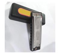 Armonica Strumento da gioco per armonica blues diatonica argento alla moda a 10 fori C