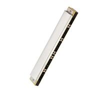 Armonica Strumento per armonica polifonica ad ampio spettro con chiave C a 28 fori con elegante conchiglia in argento e squisita