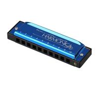 Armonica studenti Armonica a bocca 10 fori 20 brani Blues per armonica a bocca(Blue)
