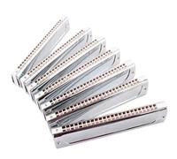 Armonica studenti Armonica tremolo a 24 fori Armonica a bocca Strumento musicale Armonica tremolo a 24 fori(BD)
