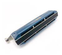 Armonica studenti Easttop Fala Blues Harmonica 12 fori armonica a bocca organo in metallo per principianti pettine in alluminio tutti possono piegare con copertura blu