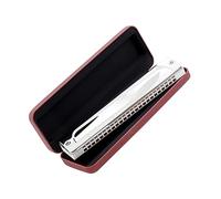Armonica Tremolo A 24 Fori Armonica Tremolo Professionale Per Adulti Professionisti E Studenti Armonica Strumento Musicale (Color : Key of F Shape)