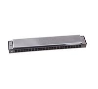 Armonica Tremolo a Chiave C con 24 Doppi Buchi e 48 Suoni Design Leggero e Squisito Ideale per Gli Amanti della Musica per Godersi la Musica Ovunque con Copertura in Acciaio Inossi