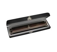 Armonica Tremolo Harmonica 28-Hole Of Harmonica Arpa Professionale Organo A Bocca Strumenti Musicali(Brown,BB Tone)