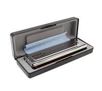 Armonica tremolo professionale 24 fori in chiave di do e sol, marca Origlam, doppia facciata