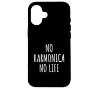 Armonica Uomo Donna Bambini Musica Blues Folk Instrument Player Custodia per iPhone 16