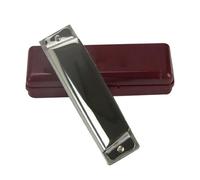 Armoniche a bocca 10 Fori Armonica A Bocca Strumenti Musicali Per Principianti Giocatore Professionista Con Custodia(F SHAPE)