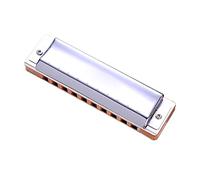 Armoniche A Bocca Armonica A 10 Buche C Chiave Adulto Che Suona Uno Strumento Musicale Tascabile (Color : 01)