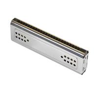 Armoniche a bocca Armonica A Bocca 2 In 1 Con Tremolo A Doppia Faccia Chiave Di Do E Sol 24 Ancia A Doppio Foro Con Scatola Imbottita