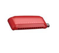Armoniche a bocca Armonica Cromatica A 12 Fori Facile Da Smontare Disponibile In Tre Colori(Red)