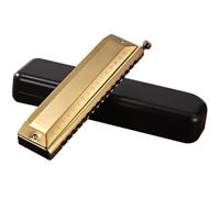 Armoniche a bocca Armonica Cromatica A 16 Fori E 48 Toni Disponibile In Oro/argento/nero(Gold)