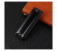 Armoniche a bocca Armonica Diatonica Disponibile Con Più Toni Ancia In Bronzo Fosforoso A 10 Fori Nera(A Tone)