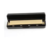 Armoniche A Bocca Armonica Polifonica A 24 Buche In Chiave Di Do Per Far Suonare Bambini, Studenti E Adulti (Color : Gold)