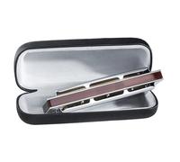 Armoniche a bocca Blues Harmonica Key C Legno Armonica 10 Fori Arpa Per Principianti Professionisti Strumenti Organo A Bocca(Blues-C)