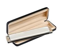 Armoniche A Bocca Tremolo Harmonica Key Of C 24 Fori Tremolo Professionale Armonica A Bocca Per Studenti Adulti (Color : G shape)