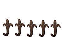 ARMONIE D'EPOCA. Gancio in Ferro MOD. Giglio (Scatola 5 PZ 50X80)